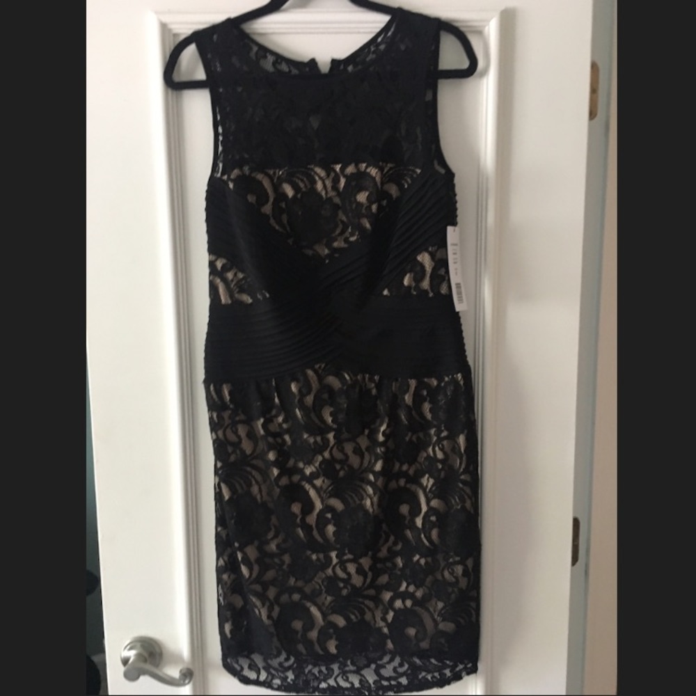 Scarlett Black Lace Cocktail Dress